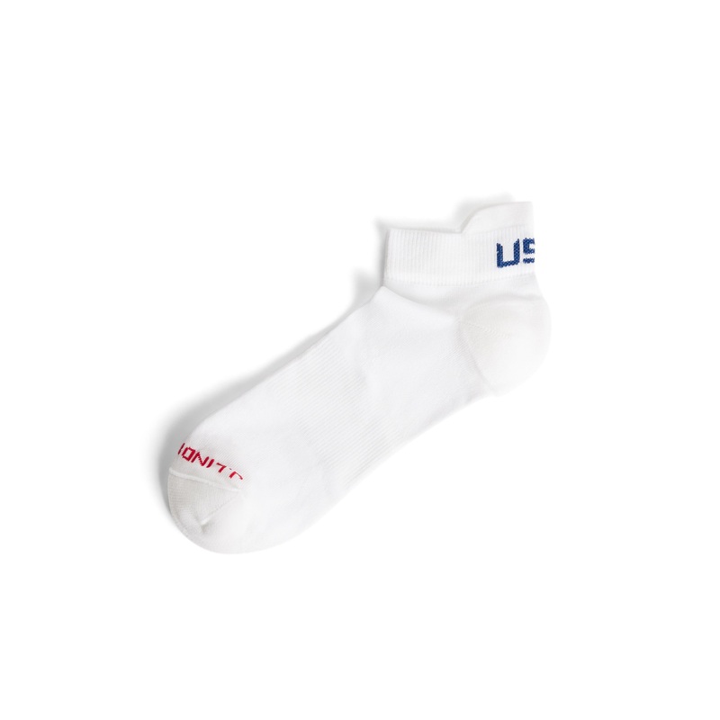 The short sock / White