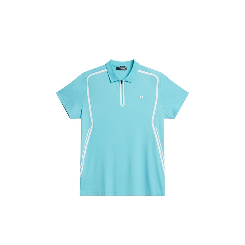 Weston Regular Fit Polo / Blue Curacao