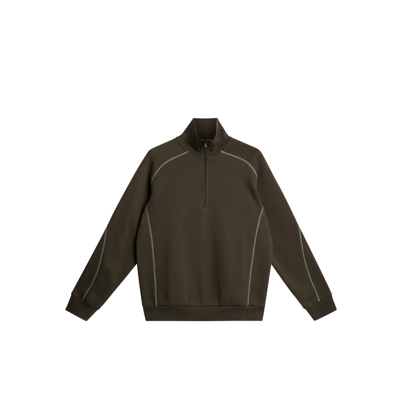 Canter Quarter Zip Sweat / Forest Green