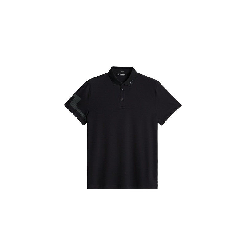 Heath Regular Fit Polo / Black