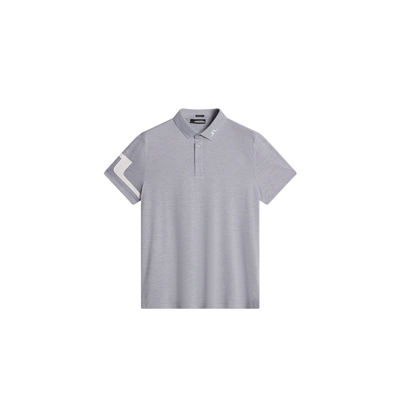 Heath Regular Fit Polo / Medium Grey Melange