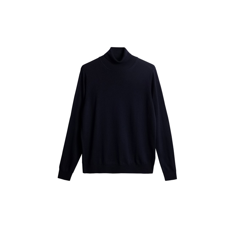 Kaden Merino Turtleneck / JL Navy