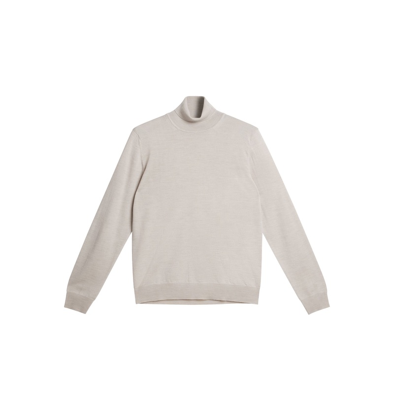Kaden Merino Turtleneck / Moonbeam Melange