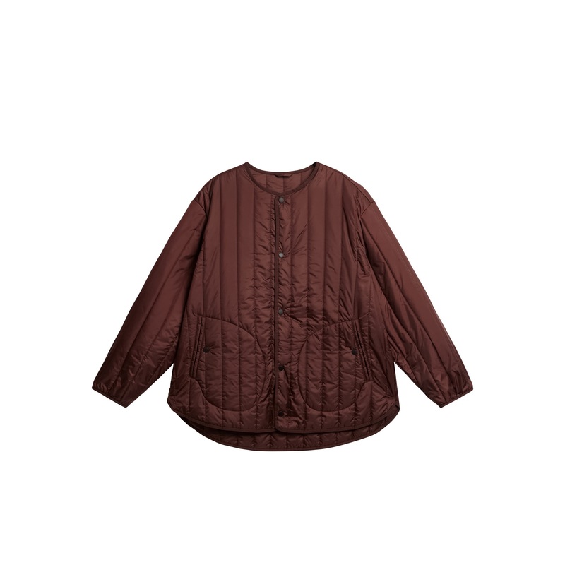 Khaza Quilted Jacket / Bitter Chocolate