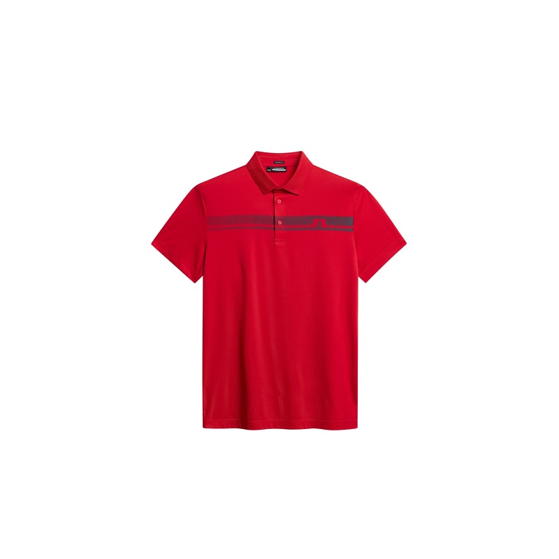 Klas Regular Fit Polo / Barbados Cherry