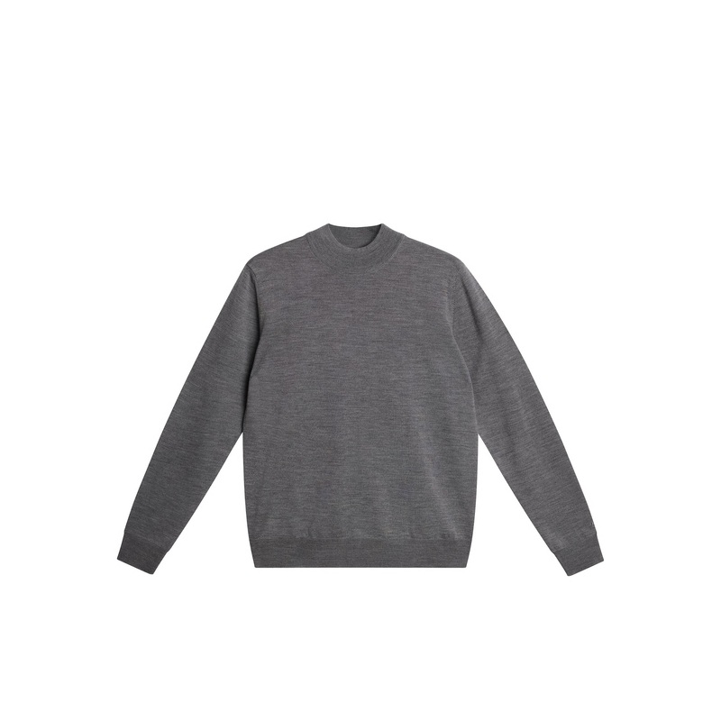 Korman Merino Turtle Neck / Mid Grey Melange