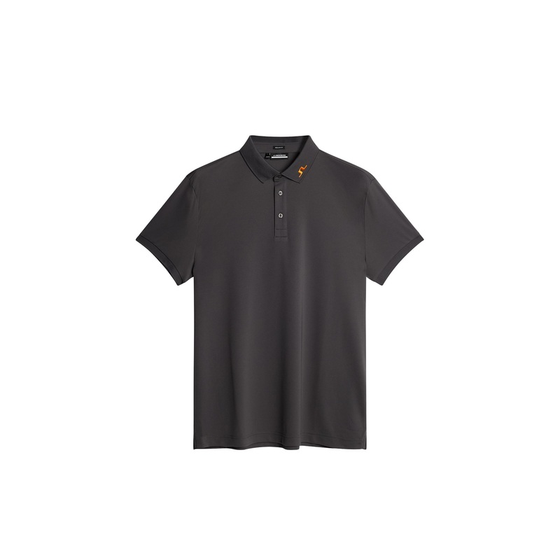 KV Regular Fit Polo / Asphalt