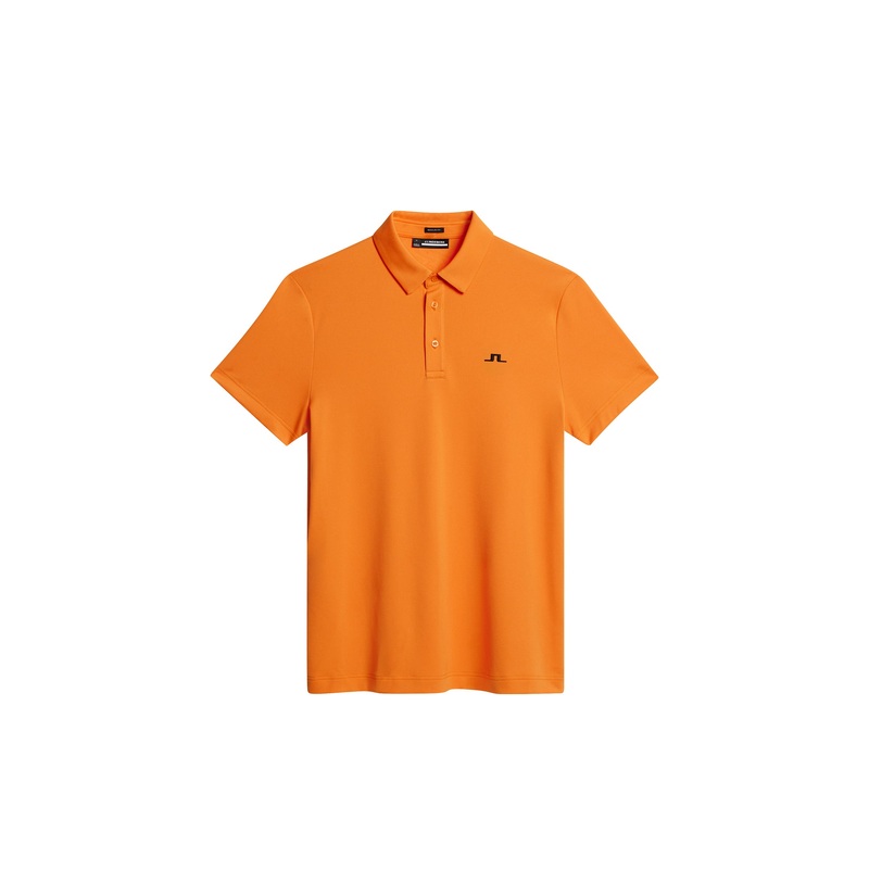 Peat Regular Fit Polo / Persimmon Orange