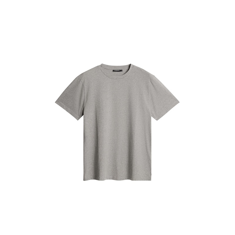 Sid Basic T-Shirt / Light Grey Melange