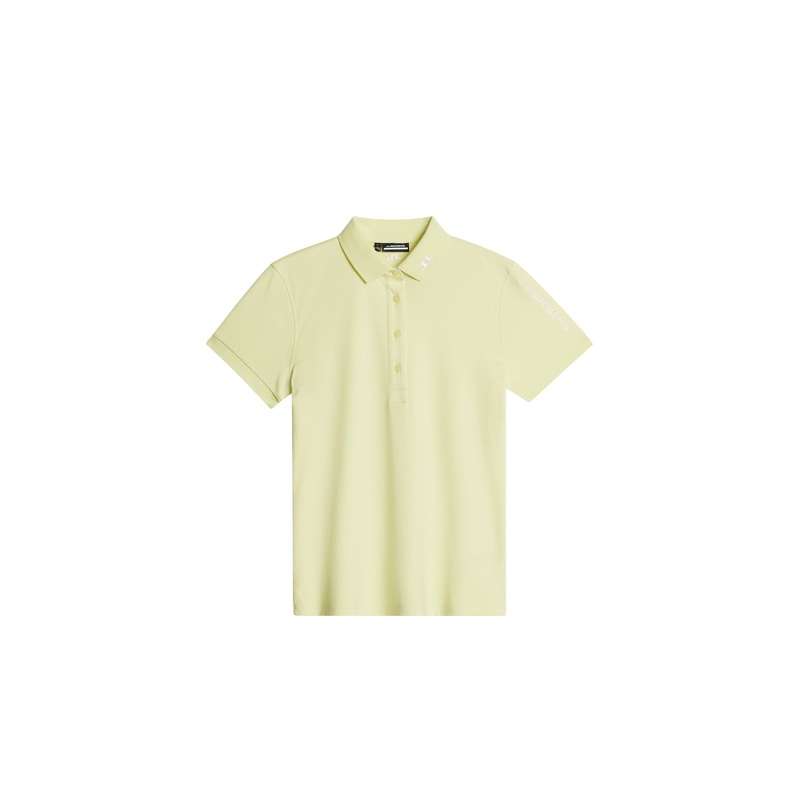 Tour Tech Polo / Pale Lime Yellow