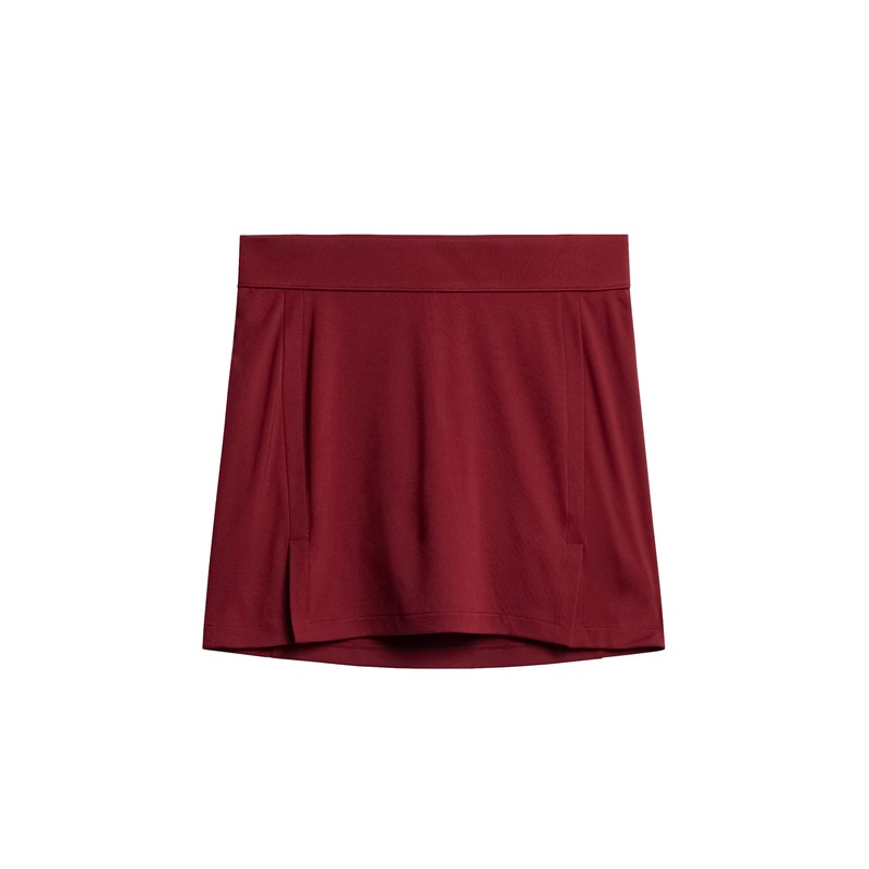 Amelie Mid Skirt / Cabernet