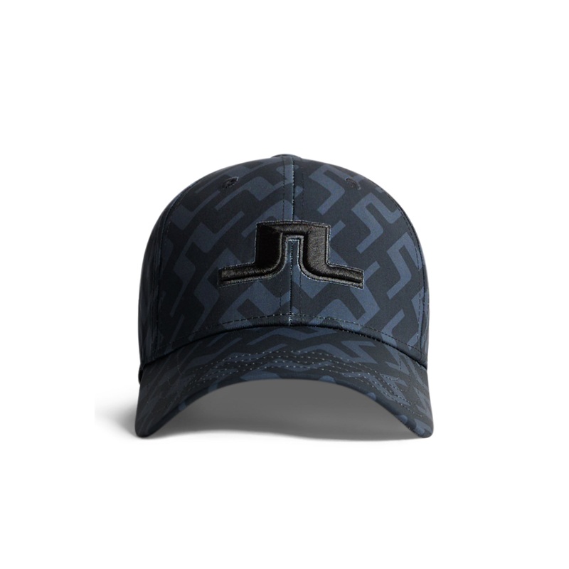 Anga Printed Cap / Bias Bridge Black