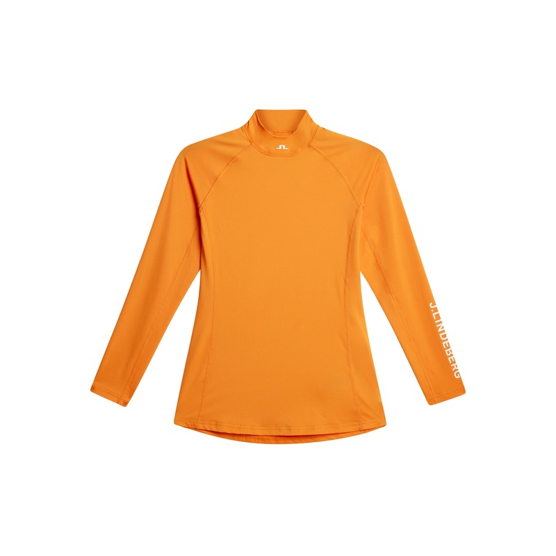 Asa Soft Compression Top / Persimmon Orange
