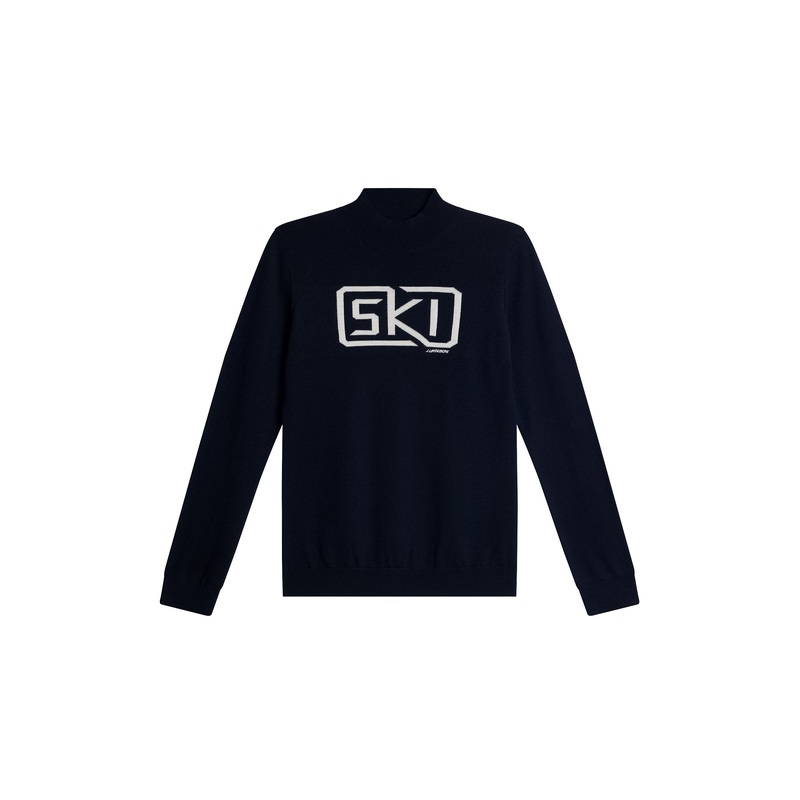 Miracle Knitted Sweater / JL Navy