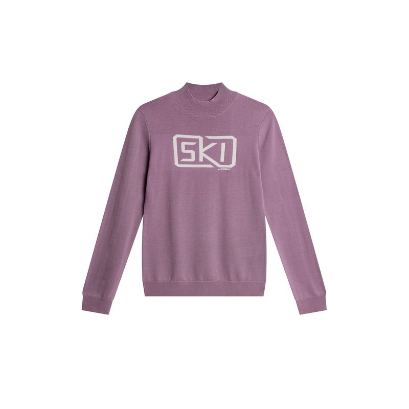 Miracle Knitted Sweater / Very Grape