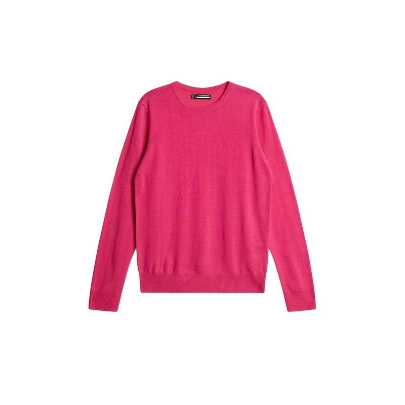 Aria Knitted Sweater / Pink Peacock