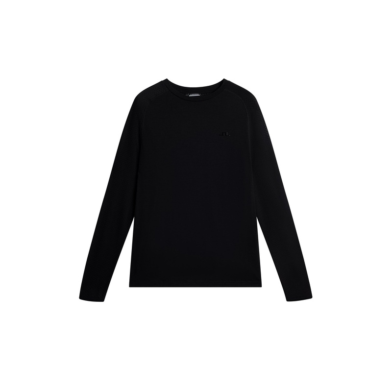Brent Wool Long Sleeve / Black