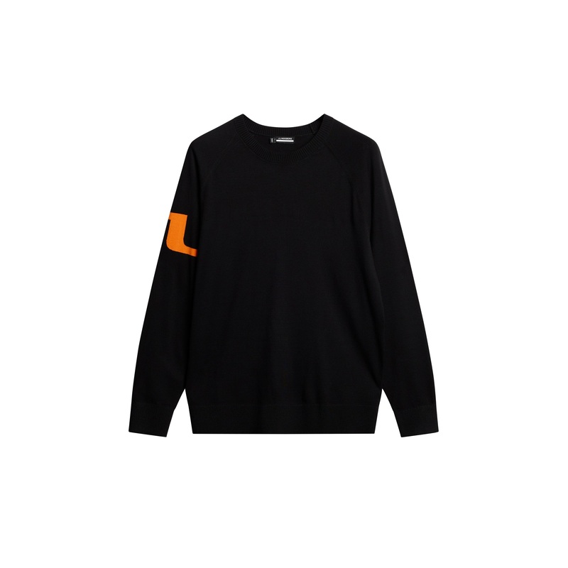 Gusten Knitted Sweater / Black