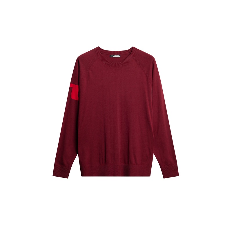 Gusten Knitted Sweater / Cabernet