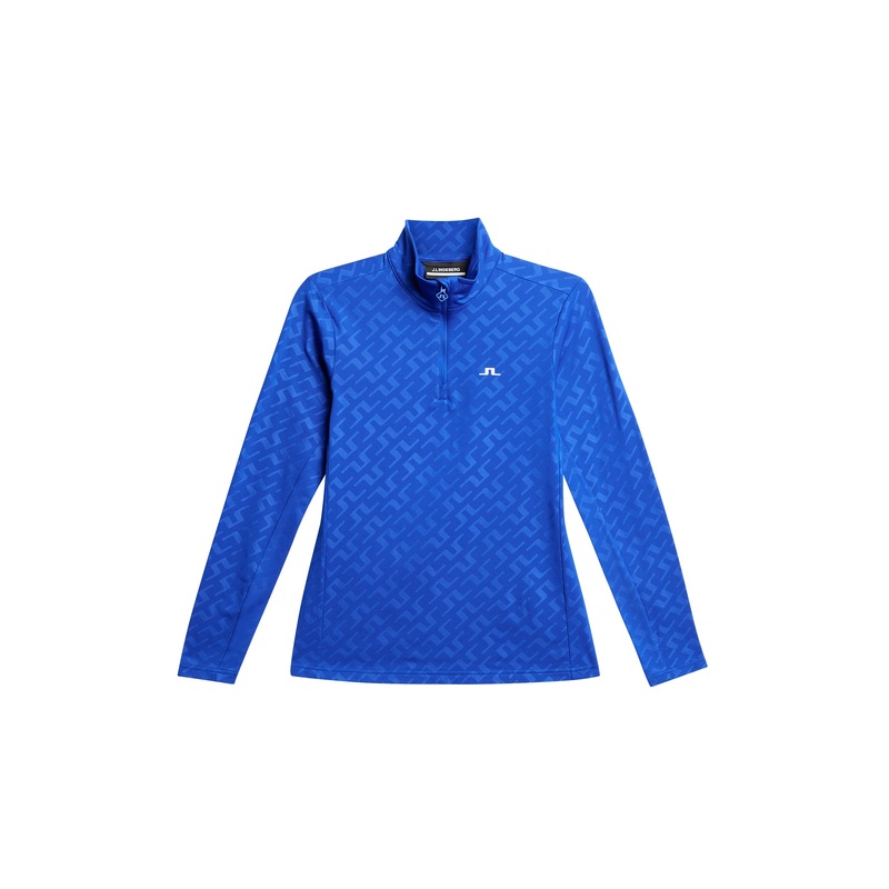 Lauryn Deboss Mid Layer / Bias Bridge Blue