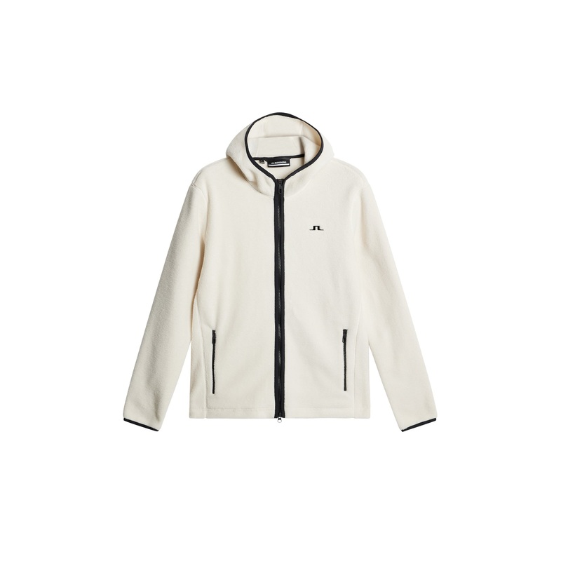 Seymor Fleece Zip Hood / Moonbeam