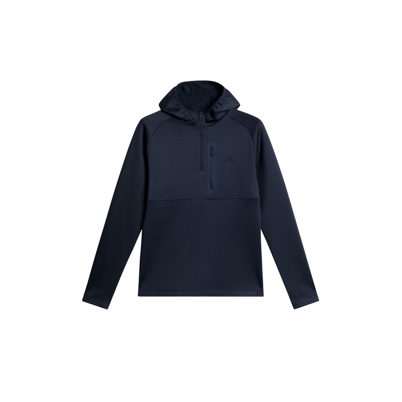 Adam Quarter Zip Hood / JL Navy