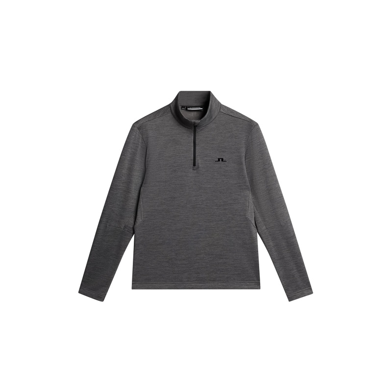 Destry Zip Mid Layer / Dark Grey Melange