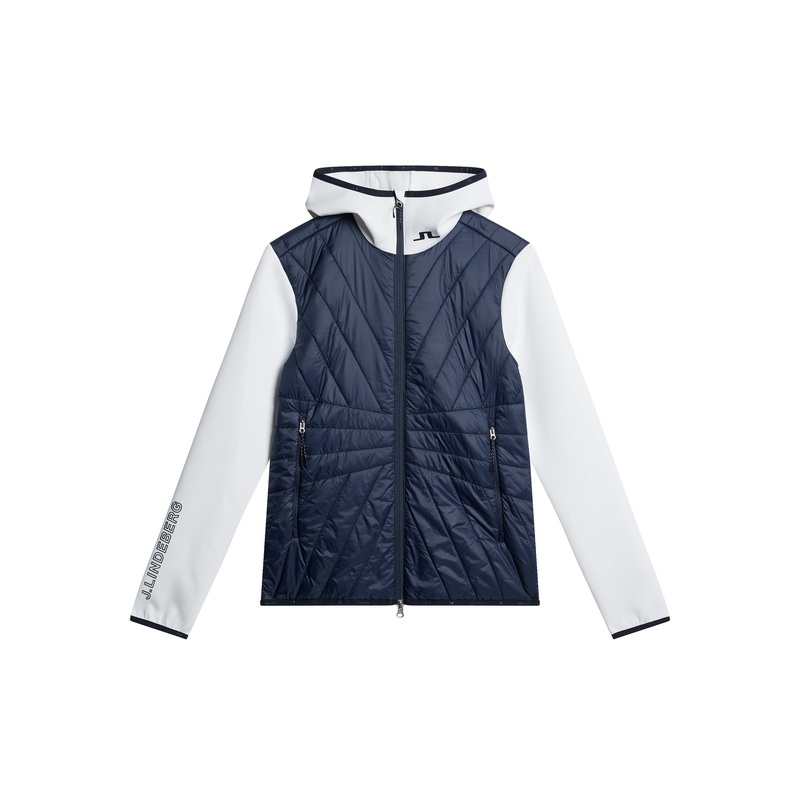 Holma Quilt Hybrid Hood / JL Navy