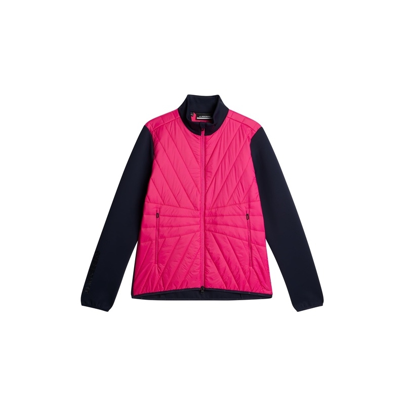 Holma Quilt Hybrid Jacket / Pink Peacock