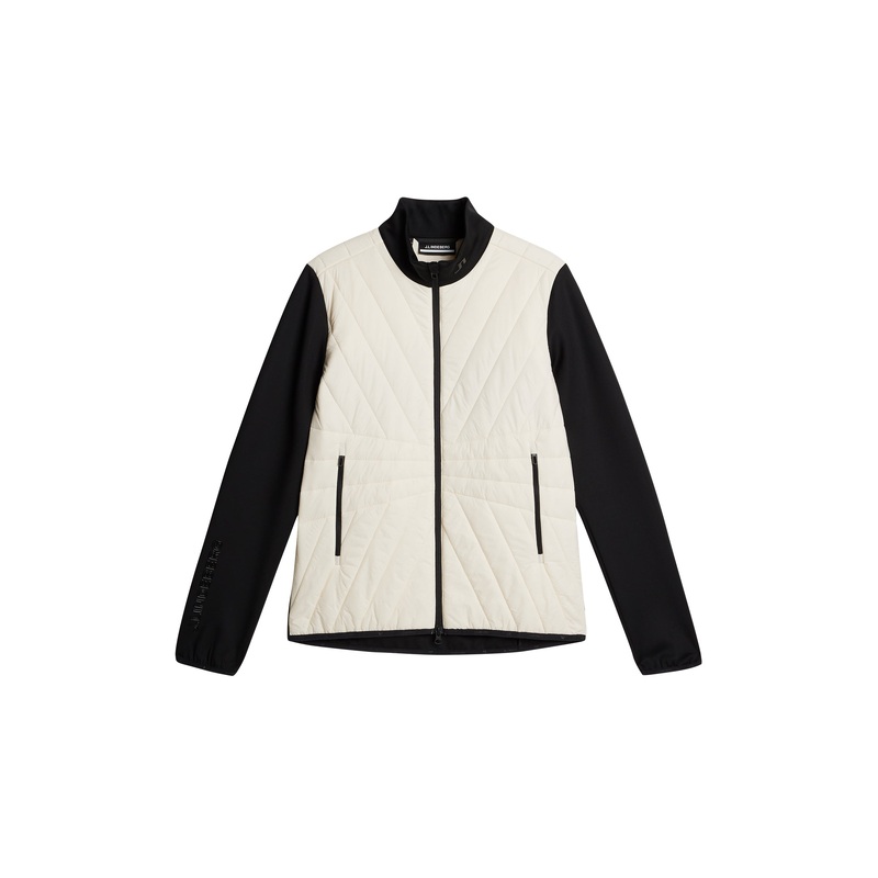 Holma Quilt Hybrid Jacket / Whisper White