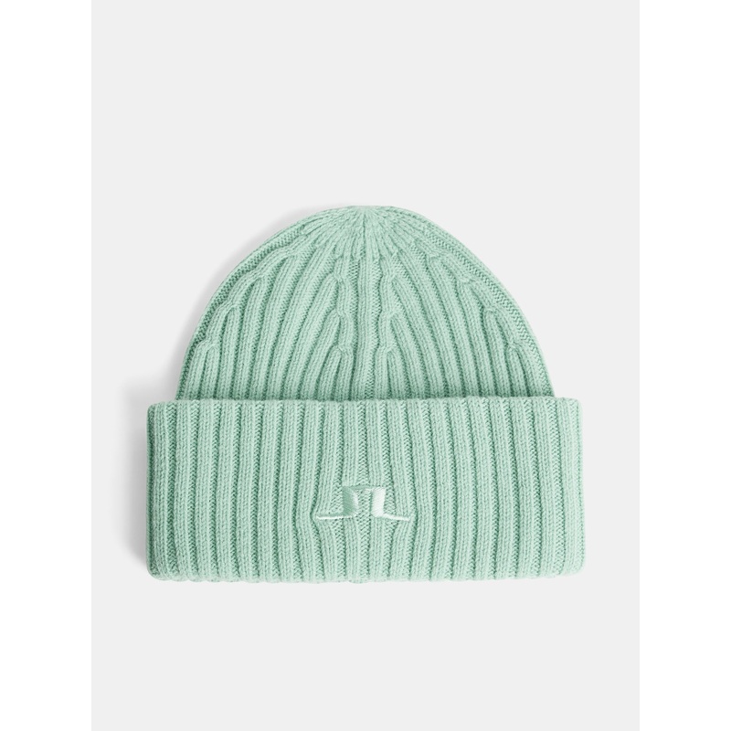 Jive Wool Beanie / Grayed Jade