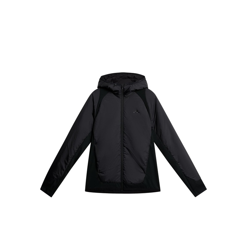 Shawn Hybrid Hooded Jacket / Black