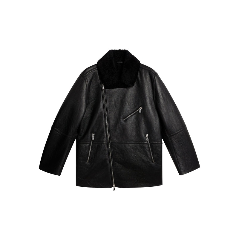 Sutton Shearling Jacket / Black