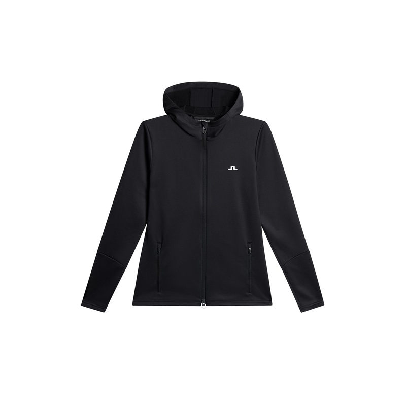W Aerial Zip Hood / Black