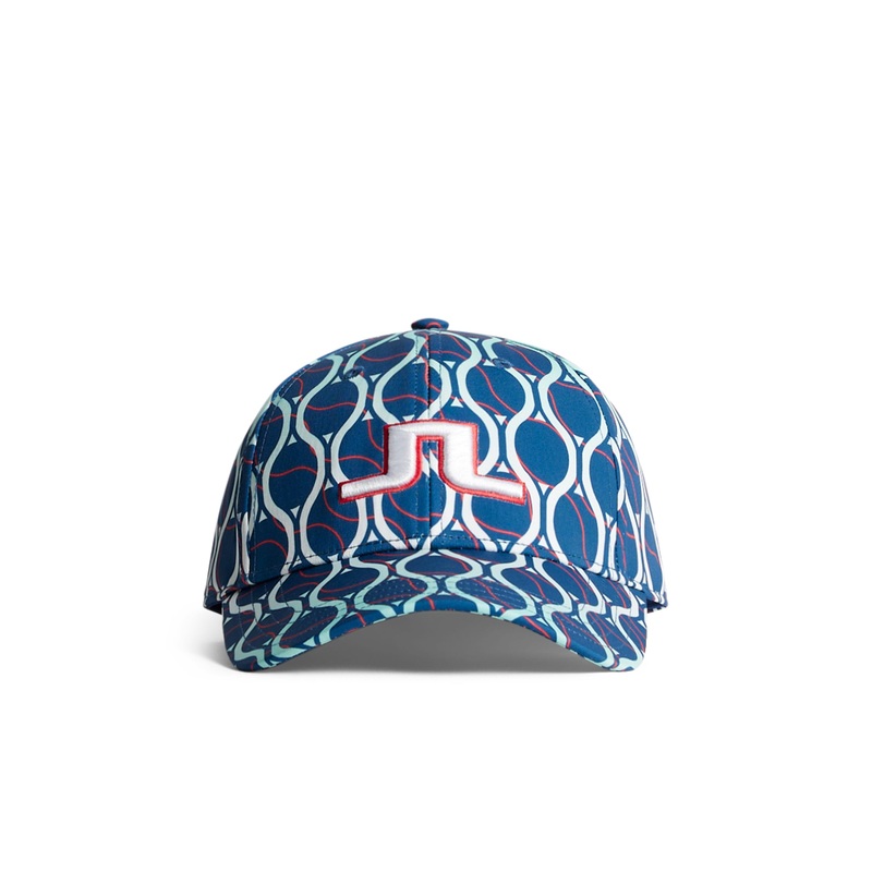 Adriel Printed Cap / Racket Fade Estate