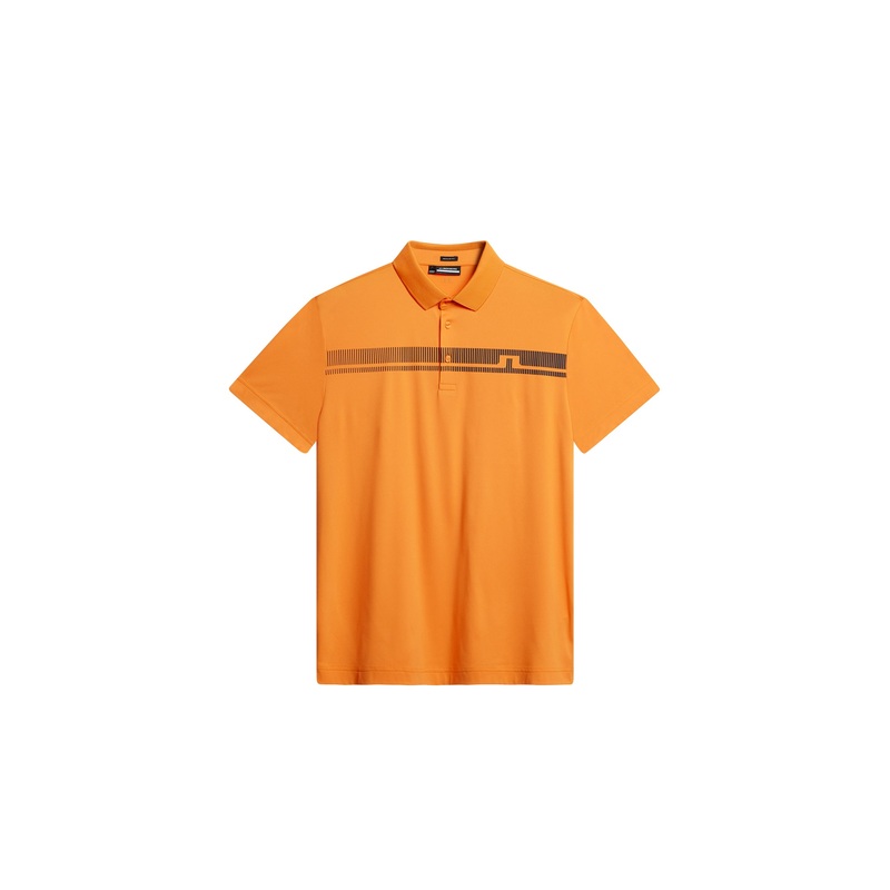 Klas Regular Fit Polo / Persimmon Orange
