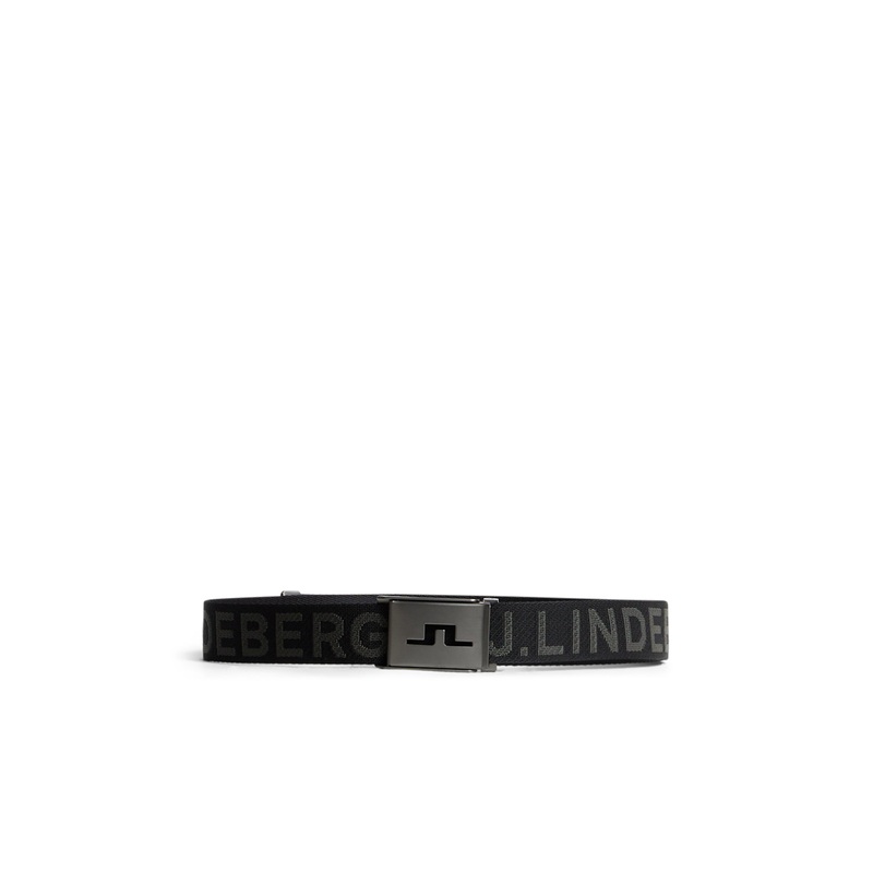 Roy Logo Webbing Belt / Black