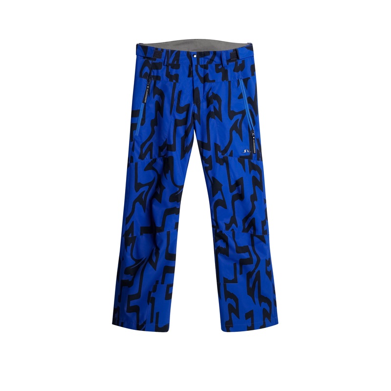 Clarke Pant Printed / Glitch Bridge Blue