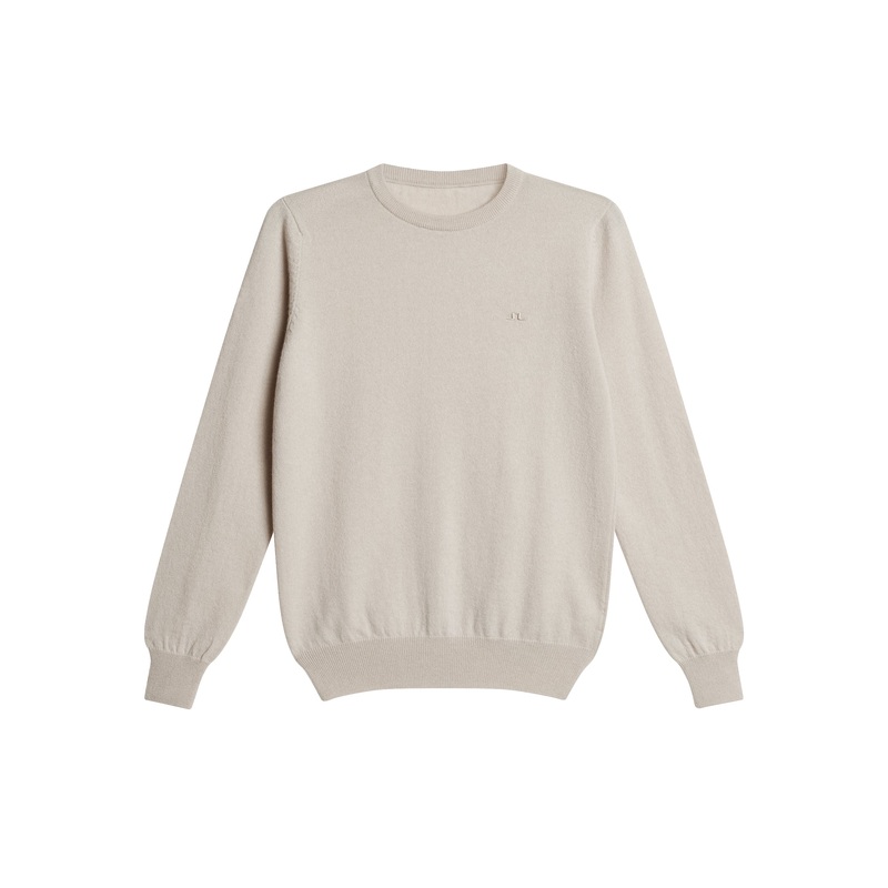 Gia Cashmere Crewneck / Moonbeam