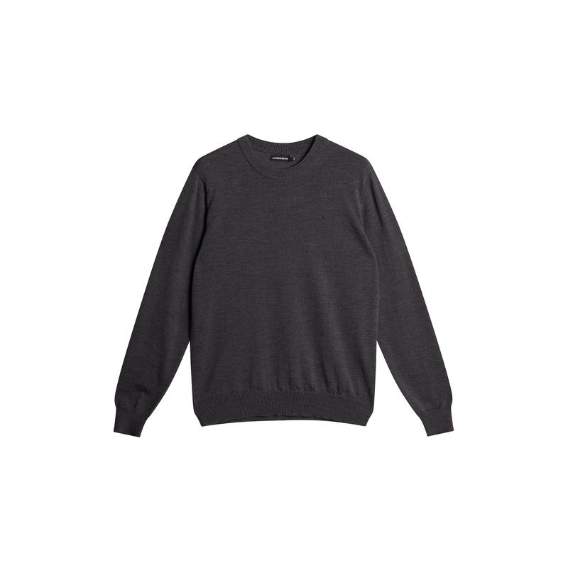 Keane Merino Crew Neck / Lava Smoke Melange