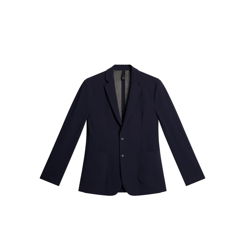 Pat U Bonded Jersey Blazer / JL Navy