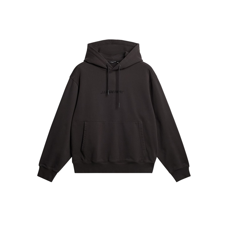 Callan Logo Hoodie / Washed Black