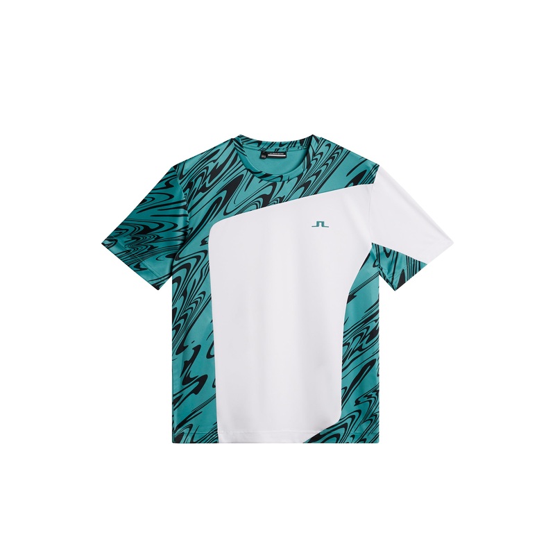 Niccolo T-shirt / Liquify Teal Black L