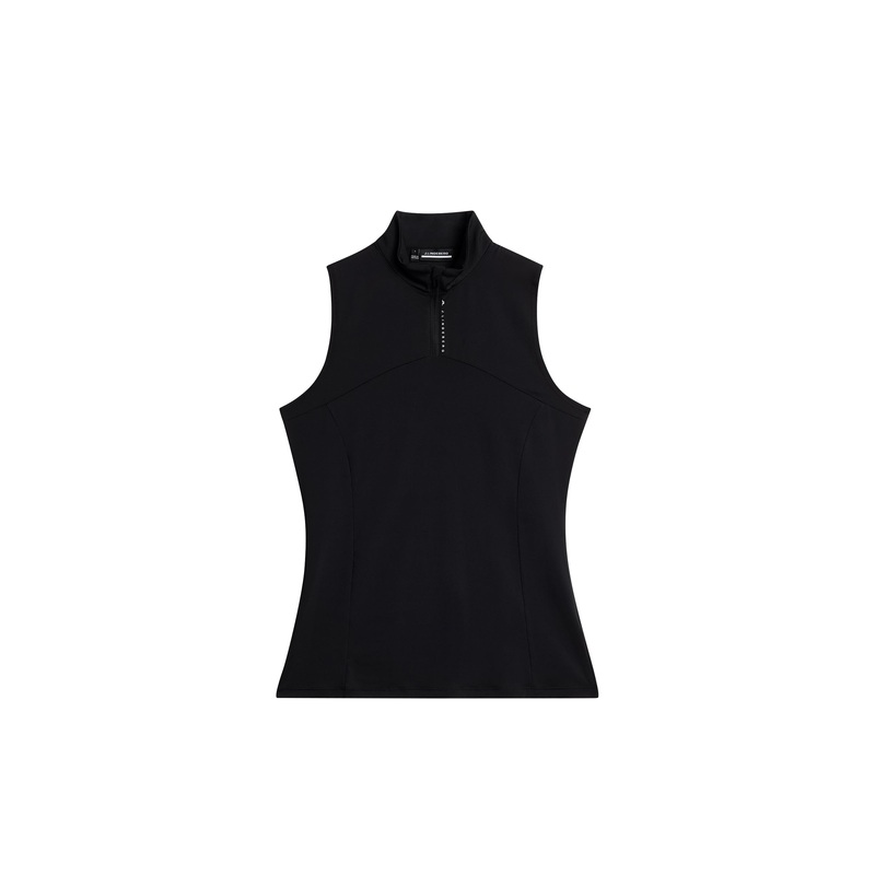 Tiana Sleeveless Top / Black