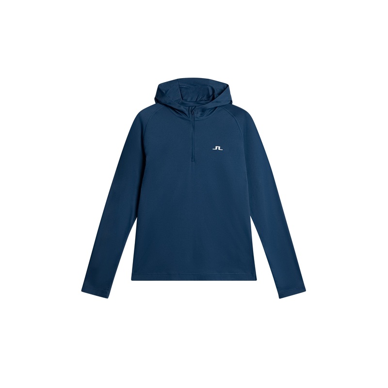 Mario Quarter Zip Hood / Key Largo