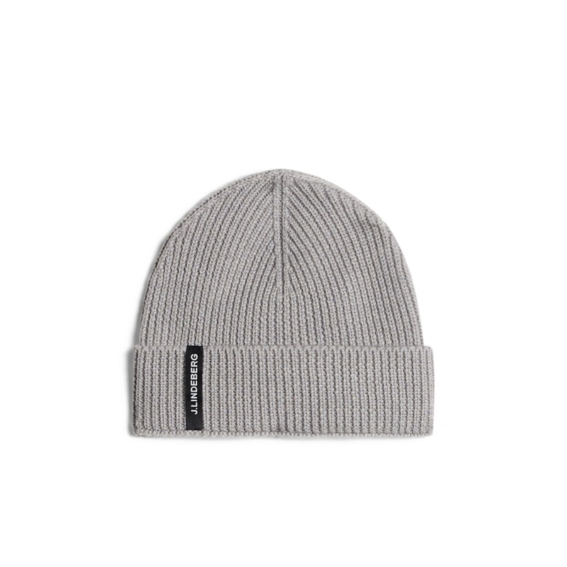 Juan Merino Beanie / Medium Grey Melange