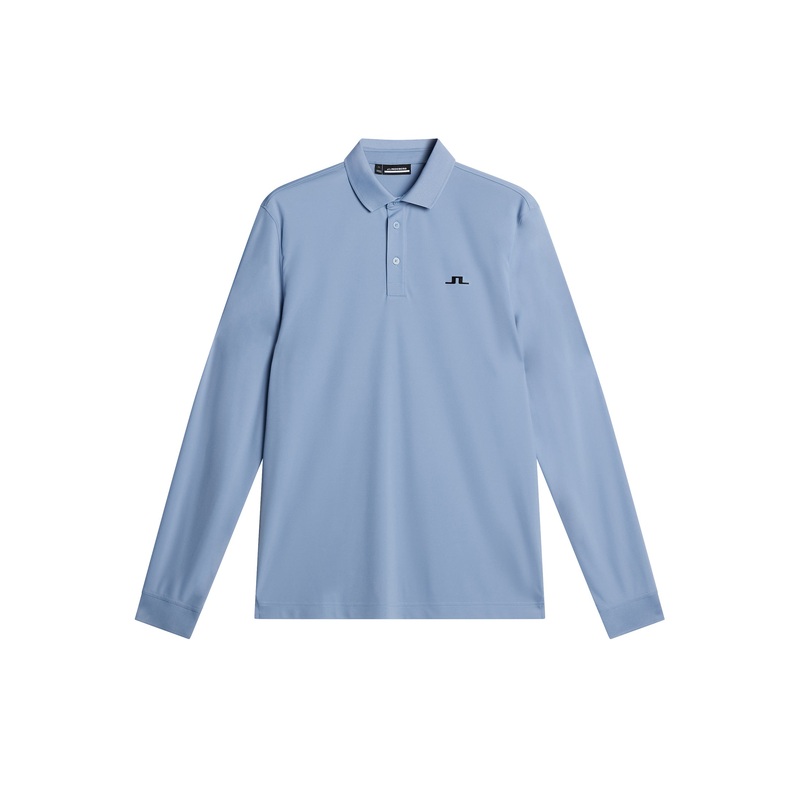 Gustaf LS Polo / Rain Washed