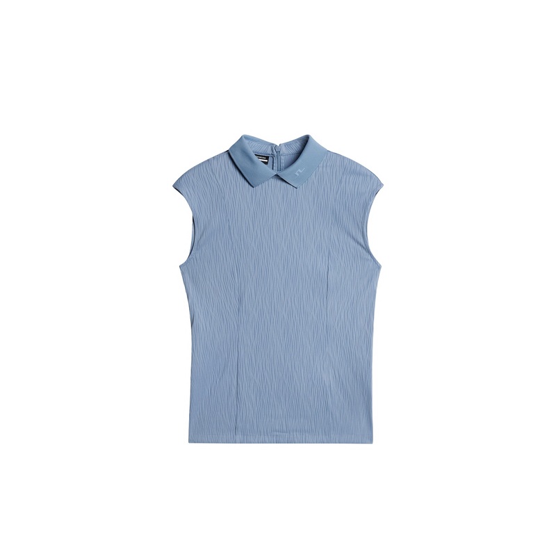 Lila Sleeveless Top / Rain Washed