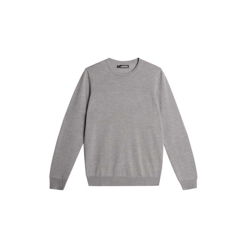 Aria Knitted Sweater / Light Grey Melange