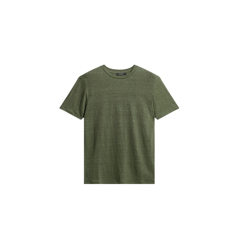 Coma Linen Tee / Olivine